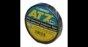 Advance Tapes AT7 PVC tape 15mm 33m zwart