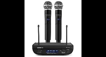 Vonyx WM82 dubbele draadloze microfoonset