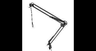 Adam Hall S TBA 01 tafel microfoonarm met XLR-kabel