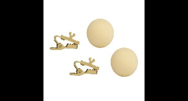 Shure Plopkap en dasclip voor SM93/WL93 huidskleur (2 stuks)