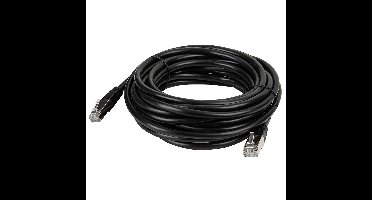 DAP Cat6 F/UTP netwerkkabel zwart 1,5m
