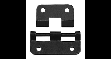 Adam Hall 2251 BLK Medium uitneemscharnier zwart