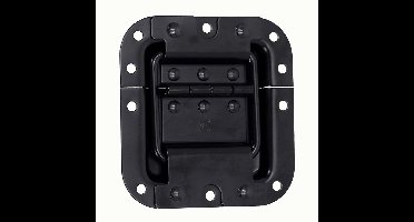 Adam Hall 27095 BLK medium inbouw stopscharnier zwart