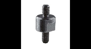 K&M Verloopnippel M6 naar 1/4 inch