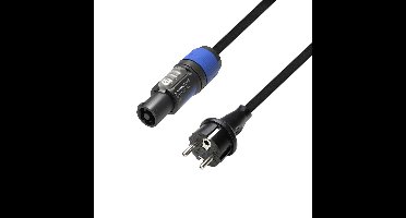 Adam Hall Powercon stroomkabel 230V 1.5 m