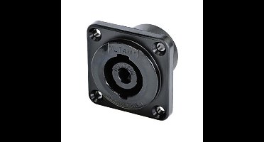Neutrik NLT4MPXX-BAG 4-polig speakON chassisdeel zwart