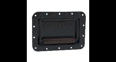 Adam Hall 34085 BLK groot inbouw handvat 14mm diep zwart