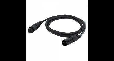 DAP FLR75 IP65 XLR DMX kabel 5-polig 1,5 m