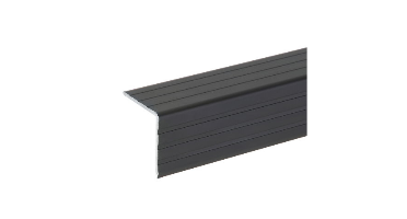 Adam Hall 6105 BLK Aluminium hoekprofiel 30x30mm 1,5mm dik zwart