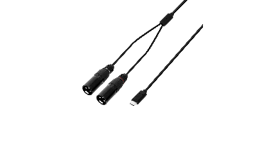 Adam Hall 3 STAR Y MM USB-C 0300 Audiokabel USB-C naar 2x XLR 3 m