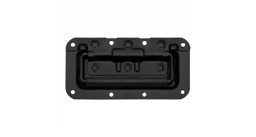 Adam Hall 340822BLK Inbouw handgreep PVC zwart