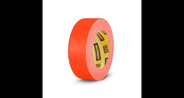 Adam Hall Gaffa tape neon 38mm 25m oranje