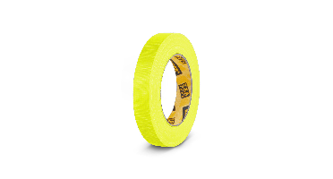 Adam Hall Gaffa tape neon 19mm 25m geel