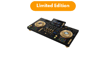 AlphaTheta XDJ-AZ all-in-one DJ controller goud