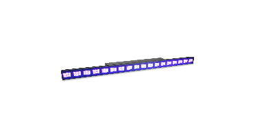 BeamZ LCB48 UV LED Bar met DMX 18x 3W