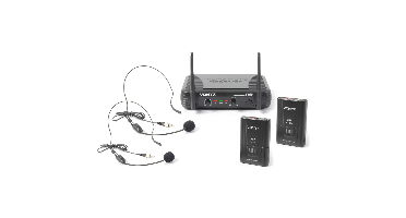 Vonyx STWM712H dubbel draadloos headsetsysteem