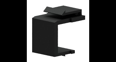 Procab VCK10 Keystone blindplaat zwart