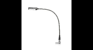 Adam Hall XLR3A Ultra COB LED zwanenhalslampje met haakse XLR