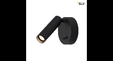 SLV KARPO zwart bedlamp