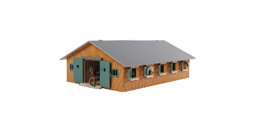 Kids Globe Paardenstal 1:32