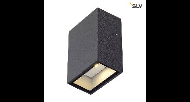 SLV Quad 1 ANTRACIET wandlamp