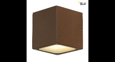 SLV Sitra Cube ROESTKLEUR wandlamp