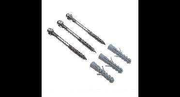 SLV Bevestigingsschroeven M8 RVS