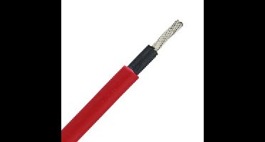 kabel rood 6mm² bundel 100 meter