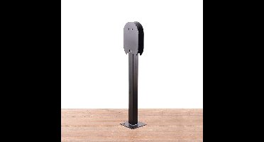 Laadpaal Square voor 2 Ratio laadstations - Zwart