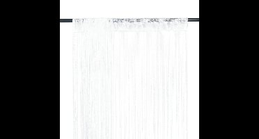 Draadgordijnen 2 st 100x250 cm wit