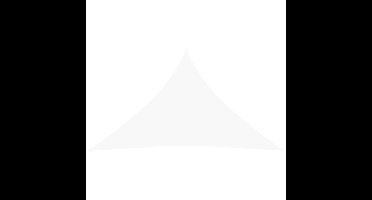 Zonnescherm driehoekig 4x4x5,8 m oxford stof wit