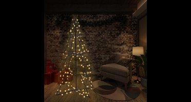 Kegelkerstboom 240 LED's binnen en buiten 115x150 cm