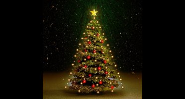 Kerstboomverlichting met 150 LED's net 150 cm