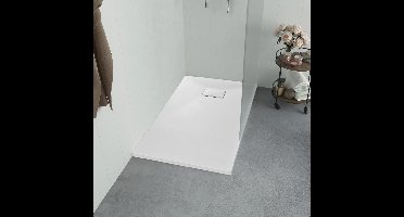 Douchebak 100x80 cm SMC wit