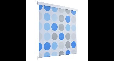 Rolgordijn voor douche 100x240 cm cirkel