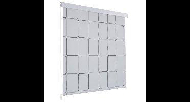 Rolgordijn voor douche 80x240 cm vierkant