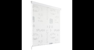 Rolgordijn voor douche 140x240 cm splash