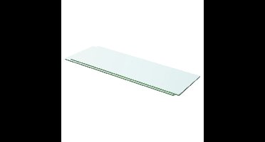 Schappen 2 st 60x15 cm glas transparant