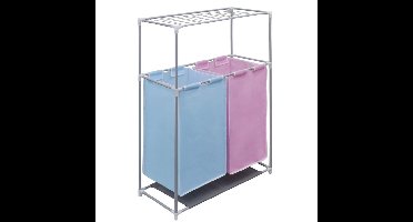 Wassorteerder 2-vaks met bovenschap voor drogen