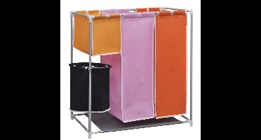 3-delige Wassorteerder met wasmand