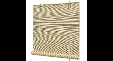 Rolgordijn 80x160 cm bamboe natuurlijk