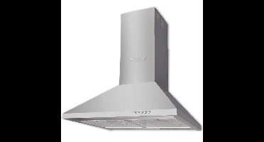 Afzuigkap 600 mm roestvrij staal