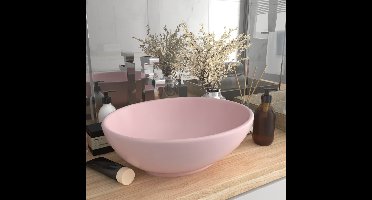 Wastafel ovaal 40x33 cm keramiek matroze
