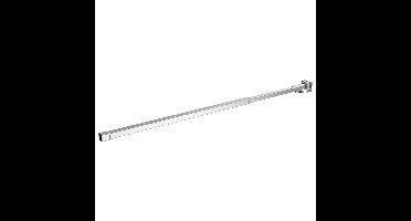 Stabilisatiestang voor badwand 70-120 cm roestvrij staal