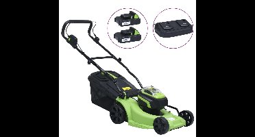 Accugrasmaaier met 2 accu's 20 V 2000 mAh Li-ion