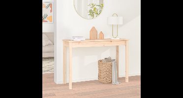 Wandtafel 110x40x75 cm massief grenenhout