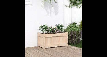 Plantenbak 60x31x31 cm massief grenenhout
