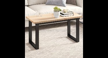 Tafelblad rechthoekig 90x40x2,5 cm massief grenenhout