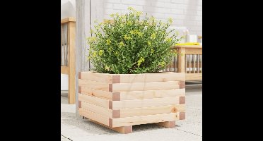 Plantenbak 40x40x26,5 cm massief grenenhout