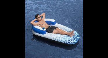 Hydro-Force Drijfbed 183x97 cm blauw